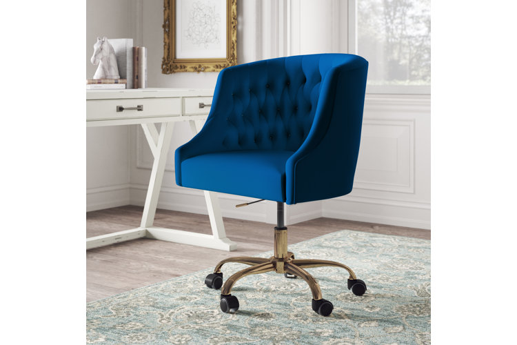 Wayfair blue desk discount chair